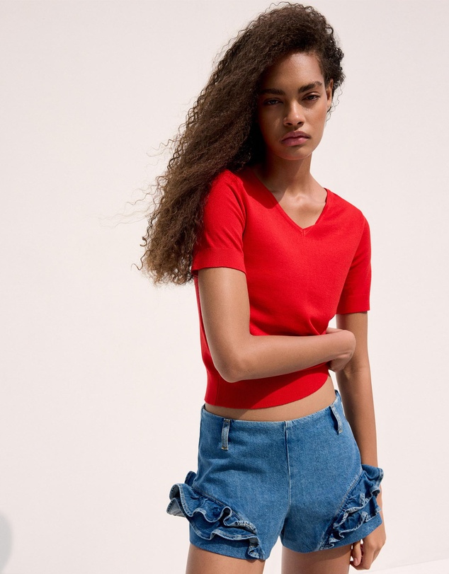 M.N.G - V-Neck Knit Sweater