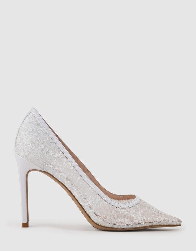 Edward Meller - AILEEN100 Lace Stiletto Pump