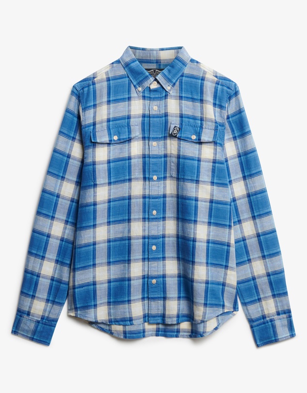 Superdry - Merchant Linen Check Shirt