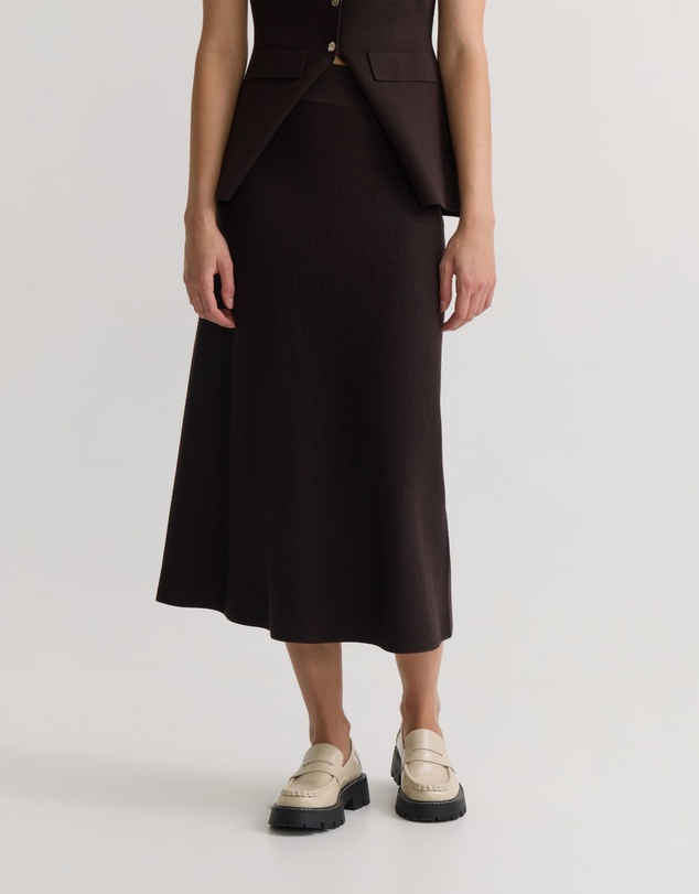 Oxford - Gracie Knitted Midi Skirt
