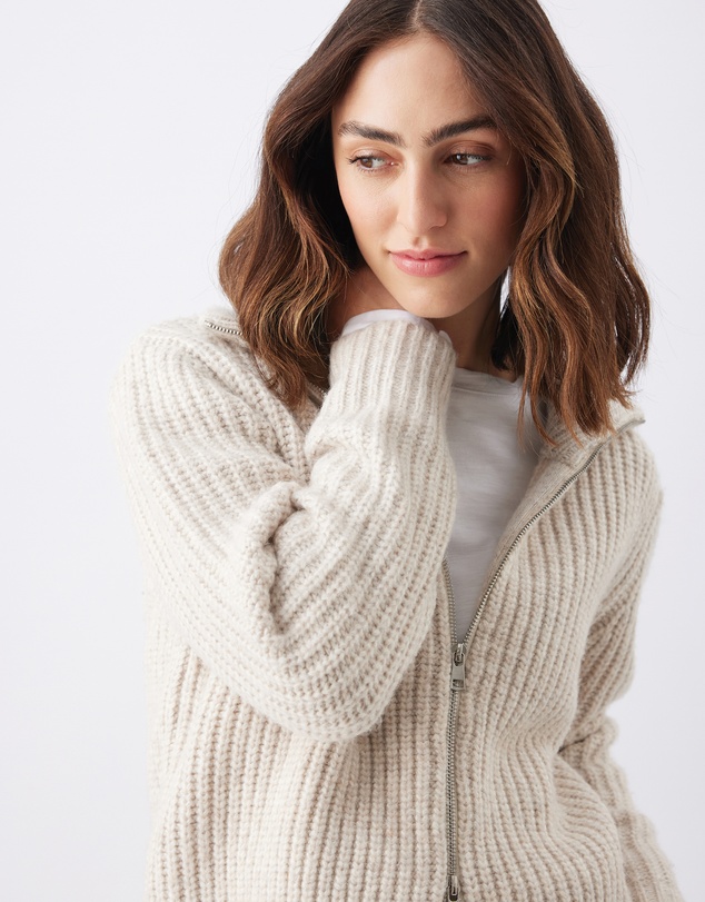Ripe Maternity - Layla Zip Through Knit