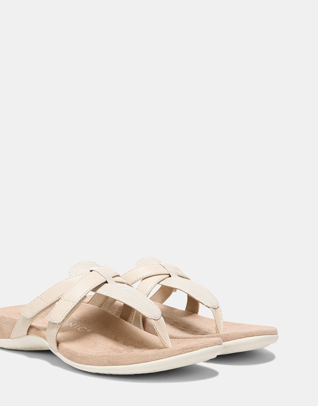 Vionic - Karley Toe Post Sandal - Cream