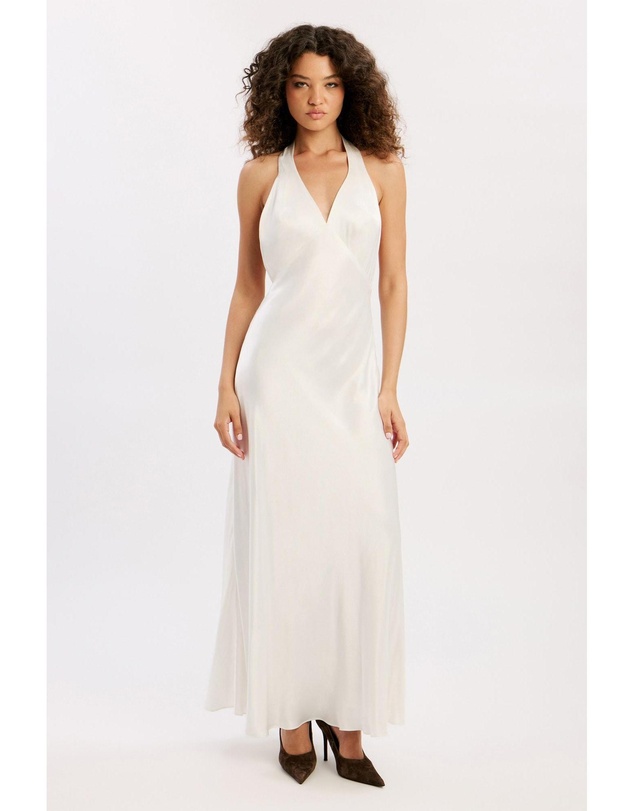Bardot - Thena Halter Neck Maxi Dress