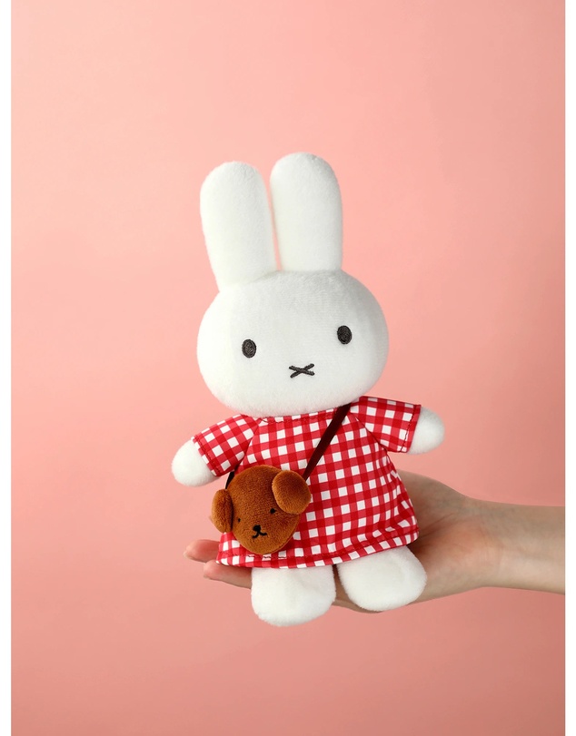 Miffy - Miffy Checkered Dress with Snuffy Bag