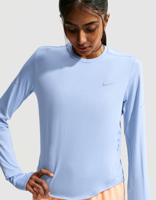 Nike - Swift Dri-FIT UV LS Crew-Neck Running Top