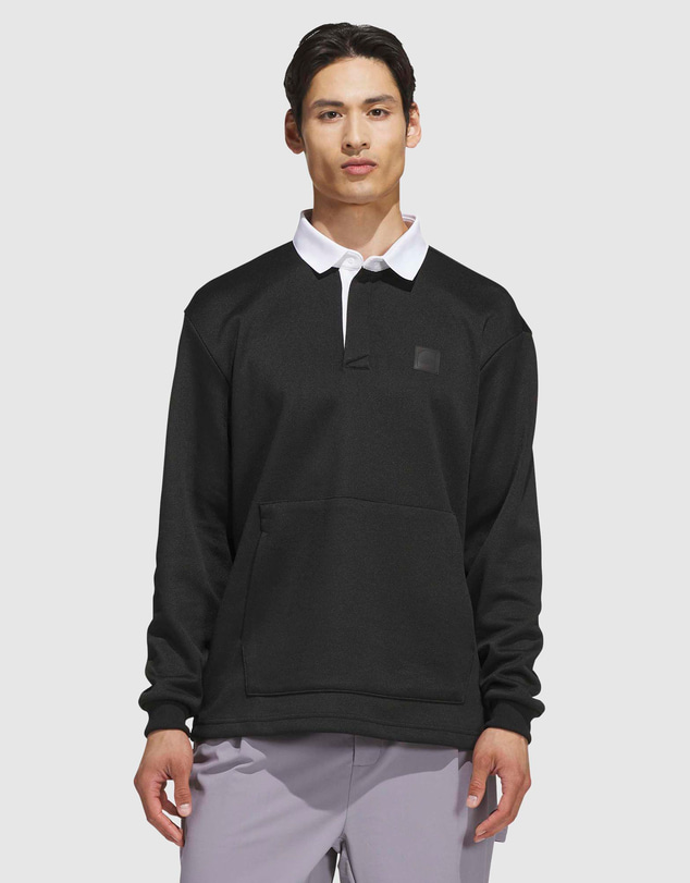 adidas Performance - LS Knit Sweat Polo Shirt