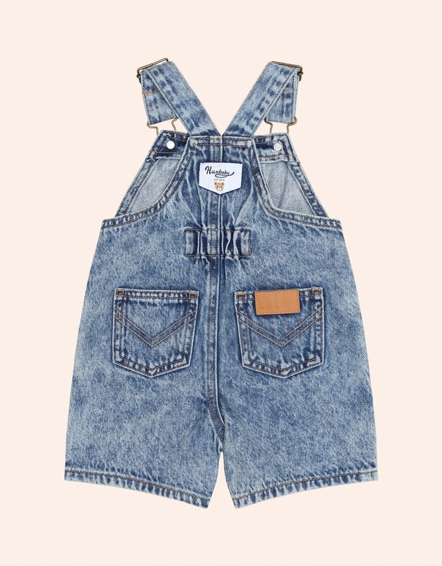 Huxbaby - Dreamy Denim Shortall - Babies-Kids
