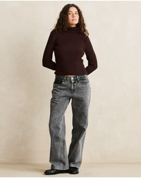 Rhythm - Amara Rolled Neck Knit Jumper