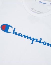 Champion - Script Short Sleeve Tee - Kids-Teens