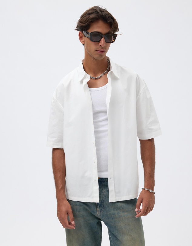 AERE - Gatz Cotton Poplin Shirt