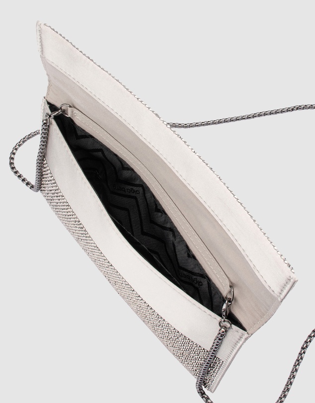Olga Berg - Cara Crystal Envlope Clutch