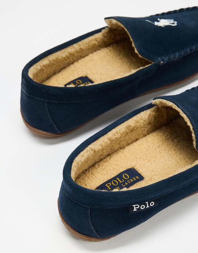 Polo Ralph Lauren - Brenan Suede Slippers - Men's