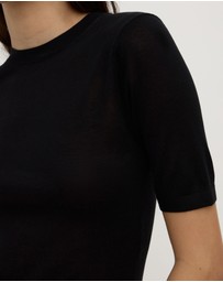 Assembly Label - Mina Silk Knit Tee