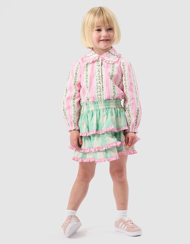 Goldie + Ace - Gingham Rara Skirt - Babies-Kids