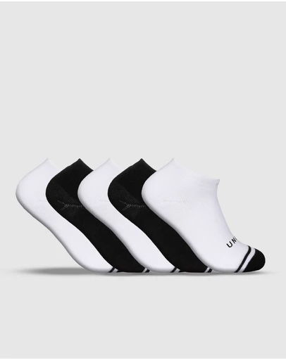 UNIT - UNIT No Show Ladies Bamboo Socks - 5 Pack