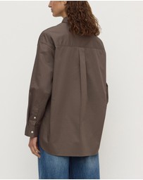 Assembly Label - Marigold Poplin Long Sleeve Shirt