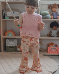 WITH LOVE FOR KIDS - Cotton Muslin Lace Top - Babies - Kids