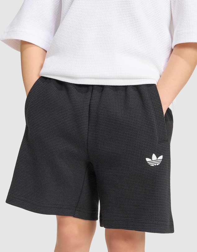 adidas Originals - Loose Waffle Short T-Shirt Set - Kids-Teens