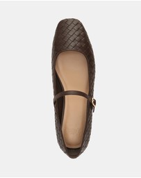 Wittner - Annie Woven Leather Mary Janes