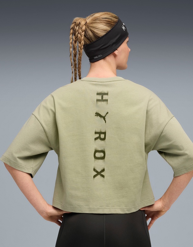 Puma - X Hyrox Cropped Lifestyle Tee - Women's