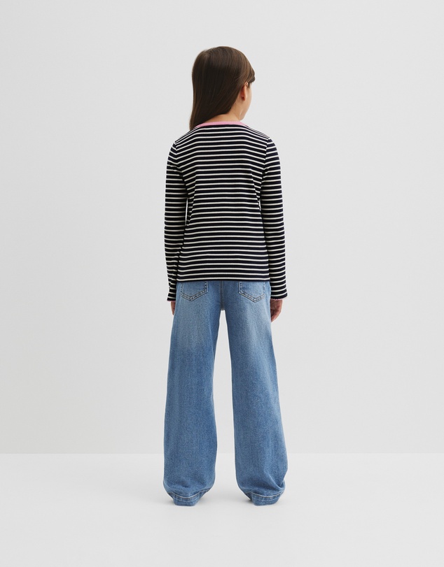 Country Road - Rib Flare Sleeve Top