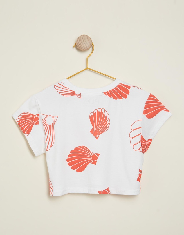 PLAY etc - Clam Crop Tee - Kids-Teens