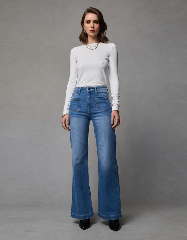 DRICOPER DENIM - Indy Rodeo Wide Leg Jeans