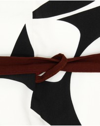 Morgan & Taylor - Primavera Beach Robe in Black