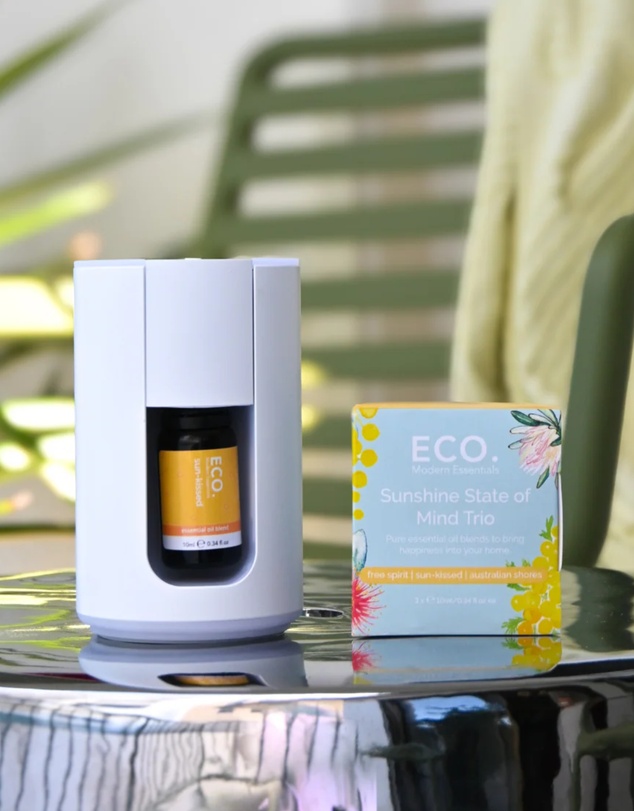 ECO. Modern Essentials - Cordless Travel Diffuser Arctic & Sunshine State of Mind Trio Collection