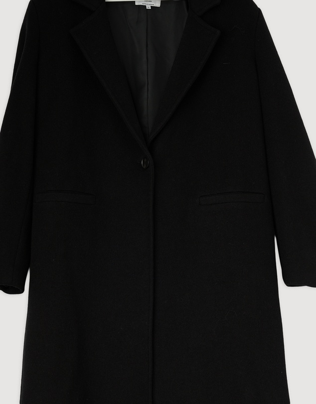 Revibe - Repaired Minima Esenciales Myra Wool Blend Coat - AU 12