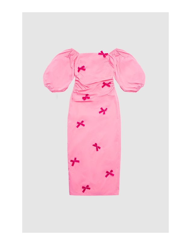 The Wolf Gang - Amar Midi Dress - Candy