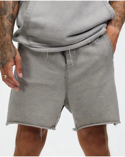 Surrounded By Ghosts - The Platinum French Terry Track Shorts