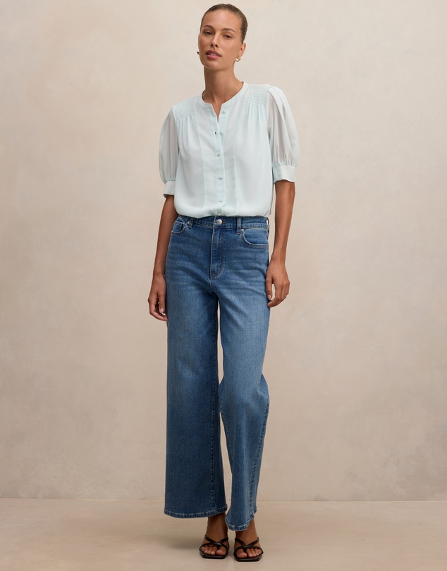 Forever New - Evie Shirring Blouse