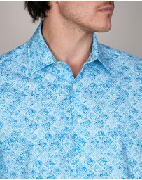 Simon Carter - Watercolour Motif Print Shirt