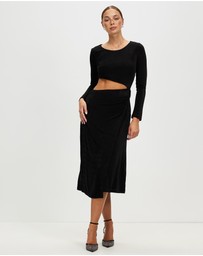 Honey and Beau - Star Gazer Cut Out Dress