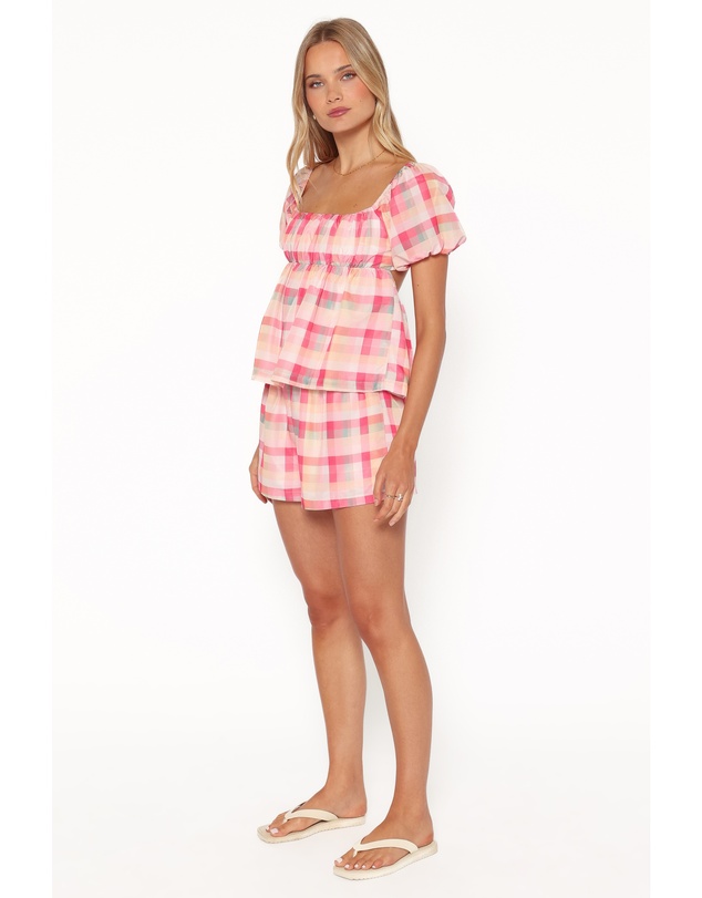 Petal & Pup - Julia Set - Pink Picnic Plaid