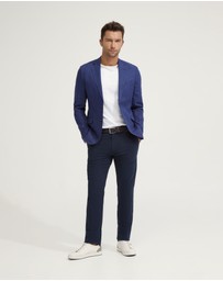 Oxford - Milton Half Lined Linen Cotton Blazer