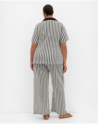 City Chic - Carla Stripe Shirt