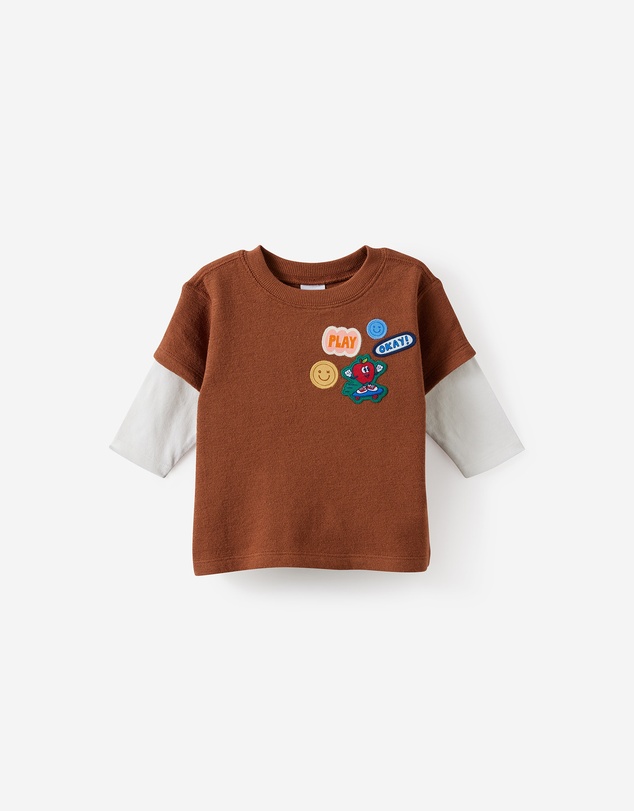 Cotton On Kids - Tyla Long Sleeve Layered Tee