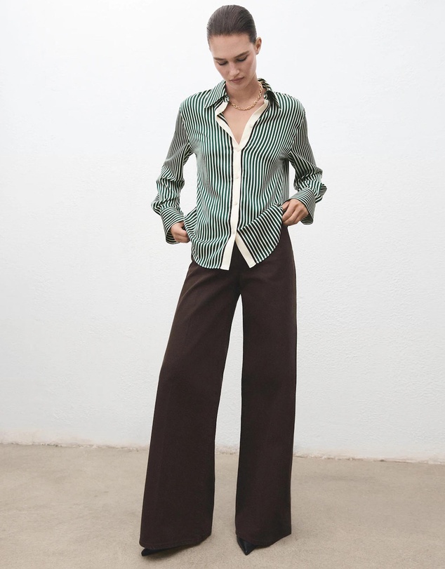 M.N.G - Combined Striped Shirt