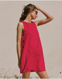 Soon Maternity - Maeve Linen Feeding Dress