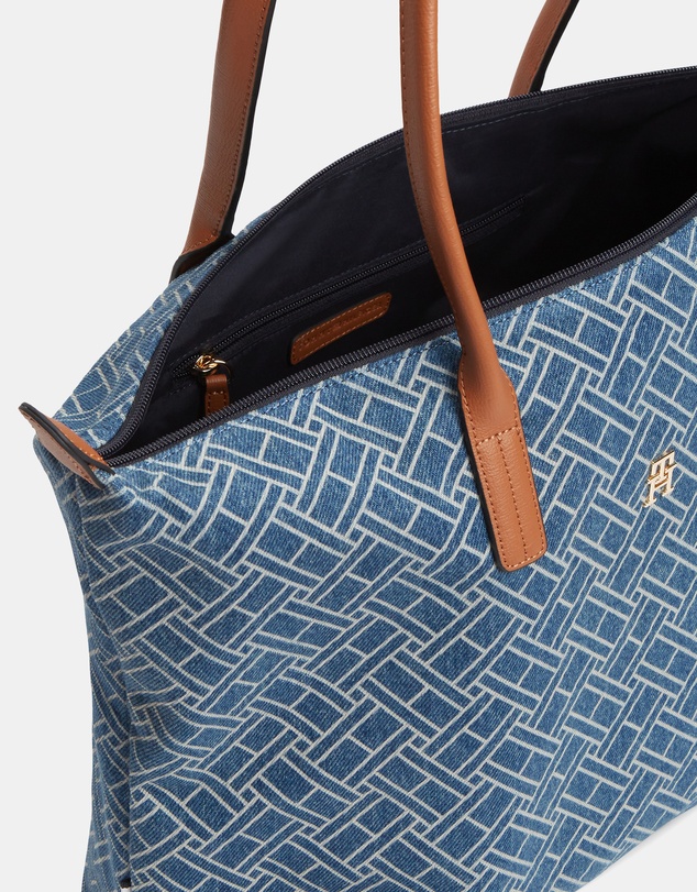 Tommy Hilfiger - Popette Tote Denim Flag