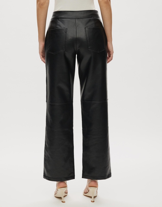 Minima Esenciales - Nervio Leather Look Pants