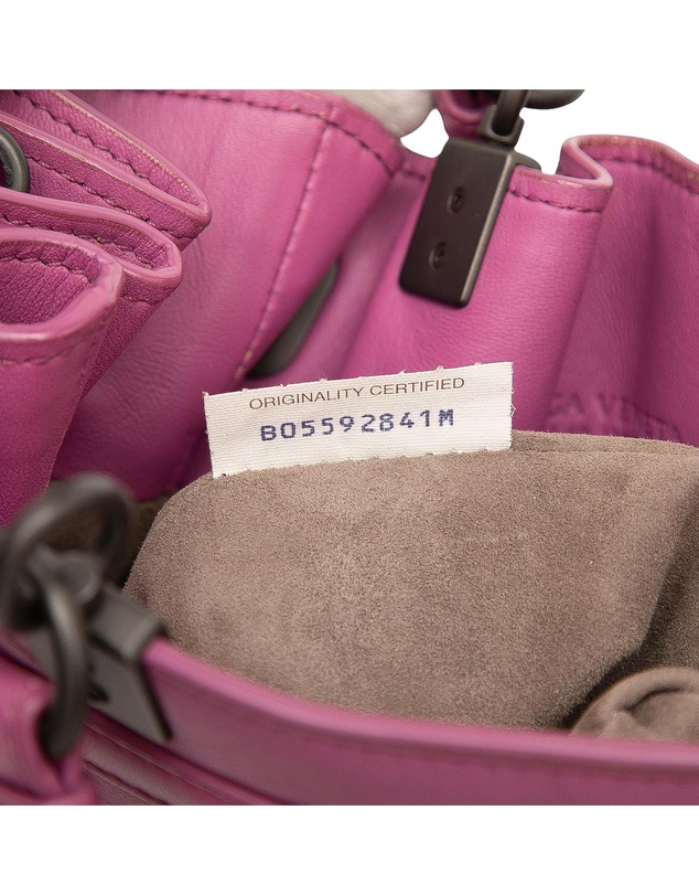 Pre-Loved by Azura Reborn - Pre-Loved Nappa Intrecciato Bucket Bag