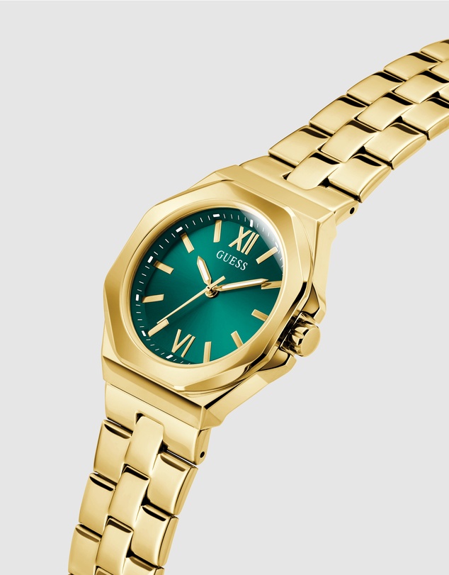 GUESS - Guess Ladies Gold Tone 34mm Analogue Watch