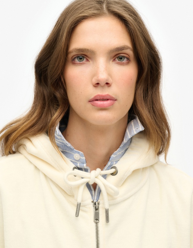 Superdry - Velour Ziphood