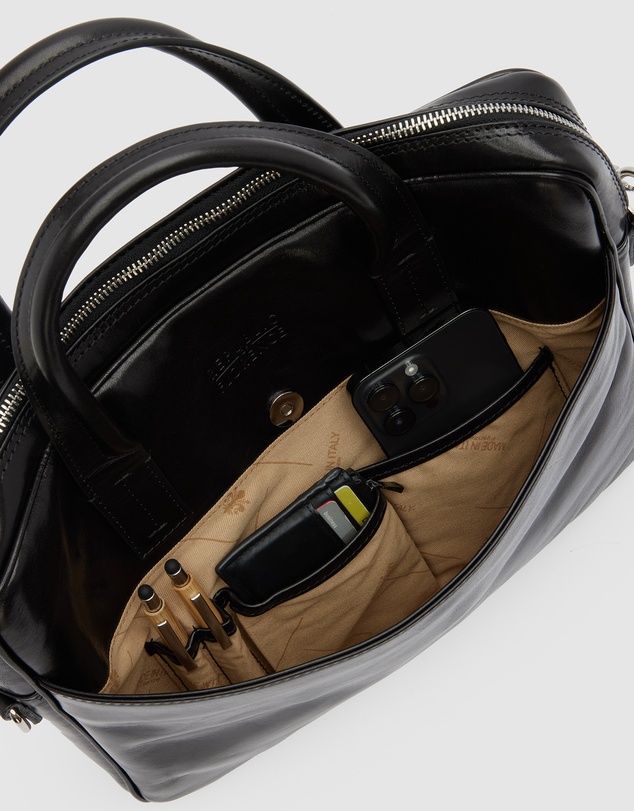 Republic of Florence - London Black Briefcase