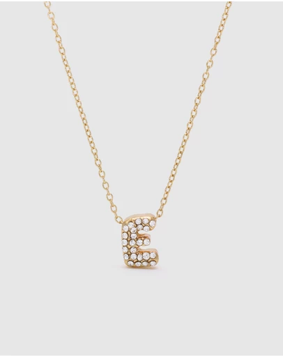 Seed Heritage - Initial Jewel Bubble Necklace