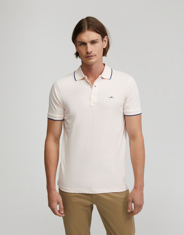Oxford - Henry Cotton Jersey Tipping Polo