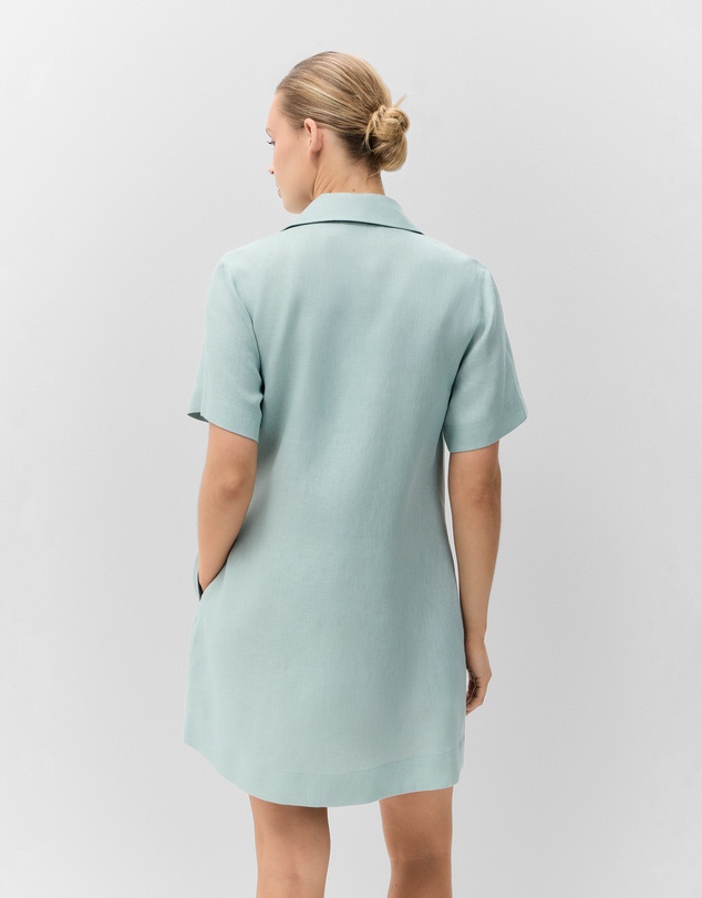 UNISON - Collared Linen Dress